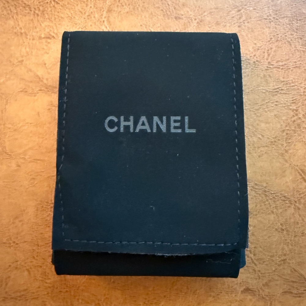 Chanel Crystal CC Flower Charm Pendant w/16” Gold Plated Necklace & Packaging - Picture 9 of 14